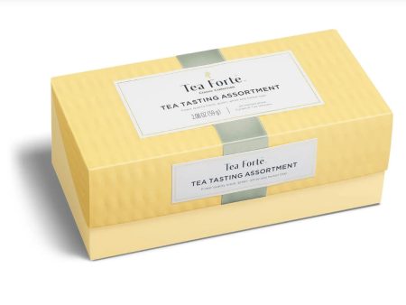 Tea Forte  Tea Tasting  Presentation 20 Tea Assortment Box Discount