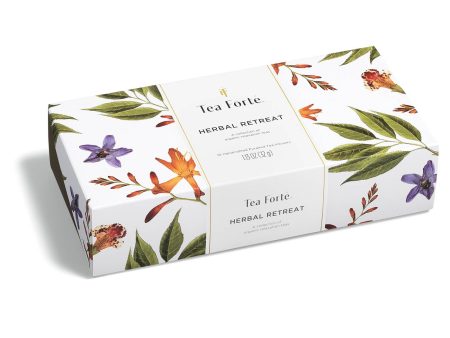 Tea Forte  Herbal Retreat  Petite 10 Tea Assortment Box For Cheap