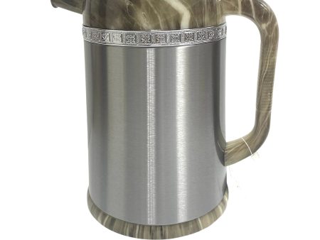 Vacuum Flask 1L Silver on Sale