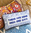 High End Gays Needlepoint Pillow on Sale