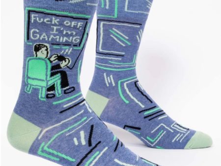 Blue Q Socks Fuck Off, I m Gaming Online