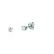 14K Gold .25ct I-J I1 Round Diamond Stud Earring Online Hot Sale