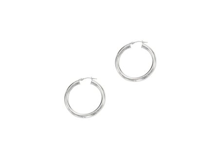 14K Gold 4x30mm Hoops Fashion