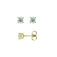 14K Gold .10ct J-K I1-I2 Round Diamond Stud Earring Sale